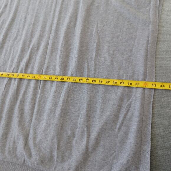 Lane Bryant Scarf Gray Knit Casual Academia Preppy Oversized Minimal Classic 86" - Picture 6 of 6